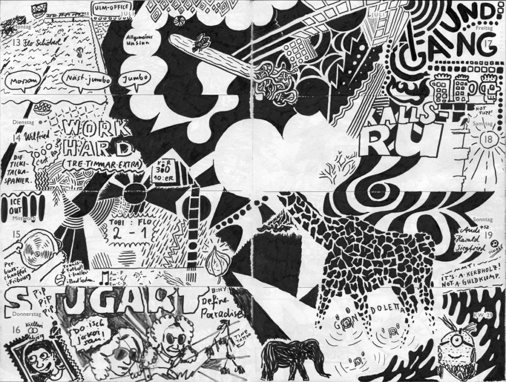 Drawn Diary 2026 week 29 | 13–19 July 2026