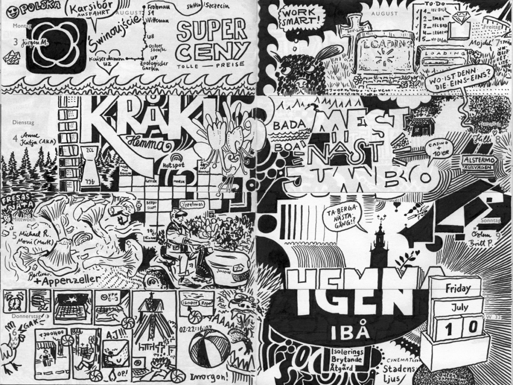 Drawn Diary 2026 week 32 | 03–09 August 2026