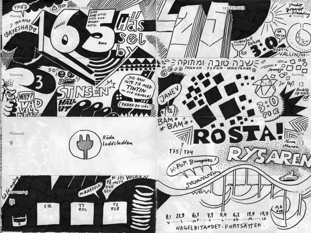Drawn Diary 2026 week 37 | 07–13 September 2026